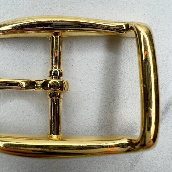 Vintage Gold Tone Simple Basic Belt Buckle for up to 1 Inch Belt - Picture 6 of 8